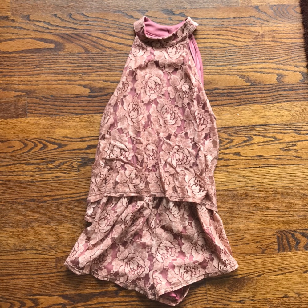 Lace romper